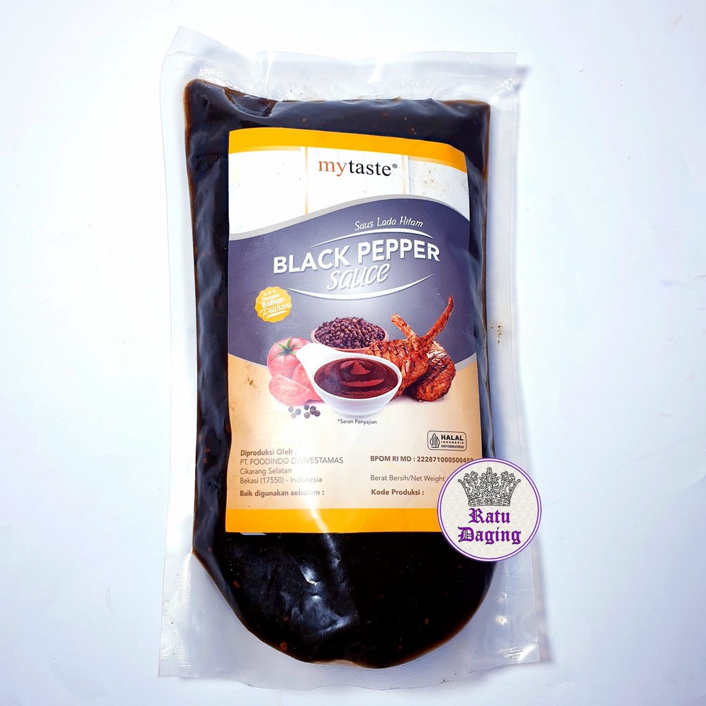 

Mytaste Saus Lada Hitam Blackpepper Steak Sauce 500gr