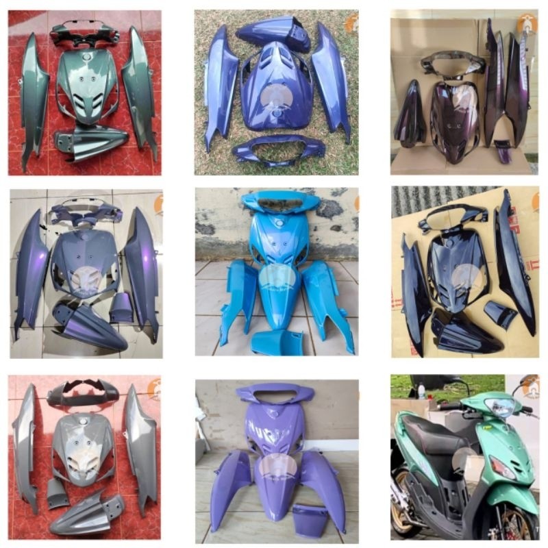 COD BODY CUSTOM MIO SPORTY/FULL BODY HALUS MIO SPORTY - COVER BODY YAMAHA MIO SPORTY (2003-2008)