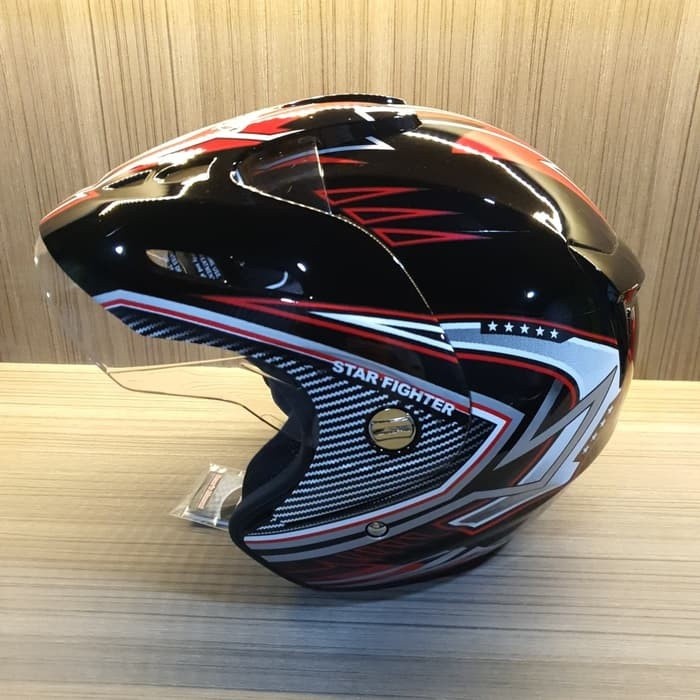 VIRTUE Helm Helem Hlem Motor Half Face SNI Setara KYT Pria Cowok Laki Wanita Cewek Perempuan Remaja 