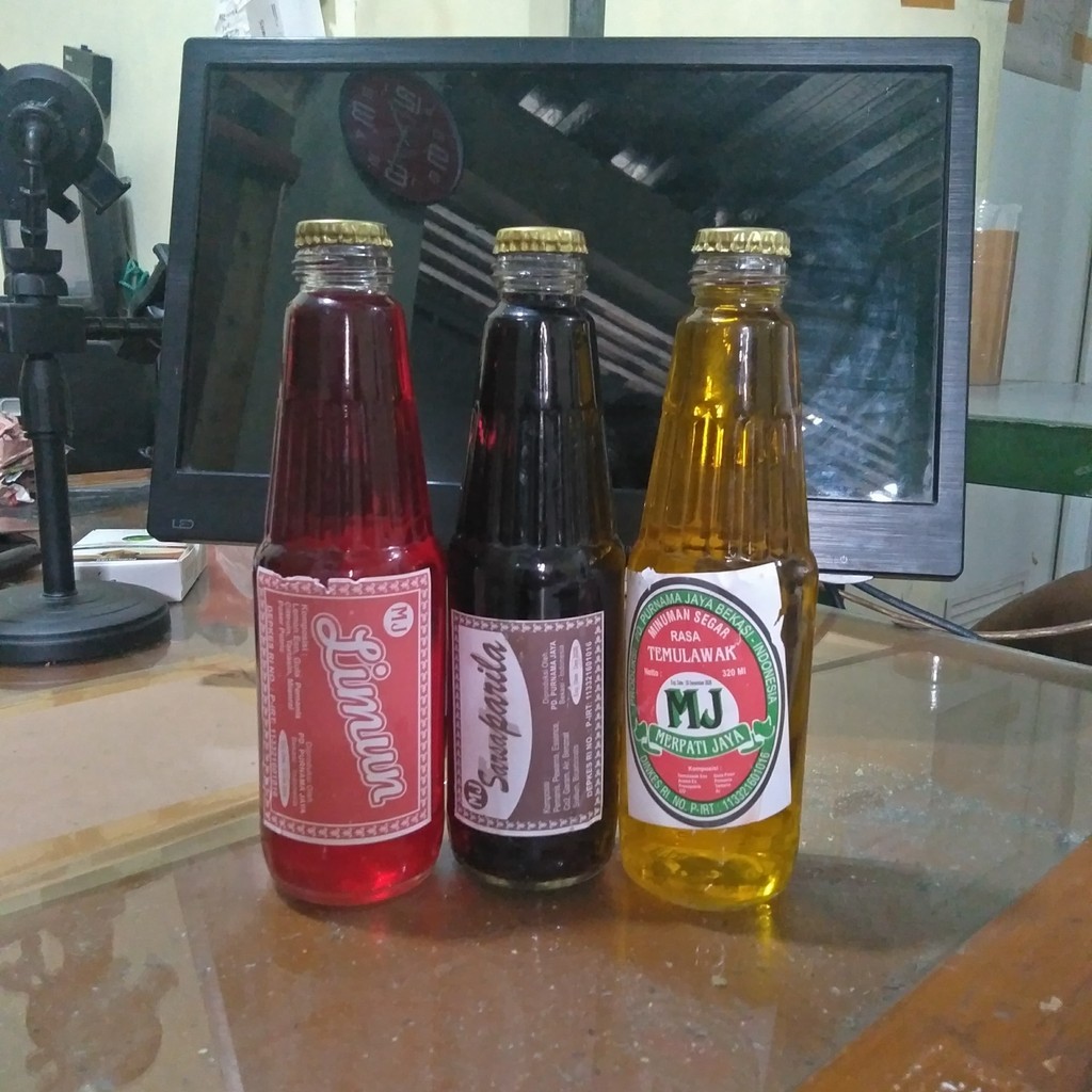 [RB]Minuman Segar Temulawak Limun, & Sarsaparila 320 ML – Kombinasi Segar & Menyegarkan