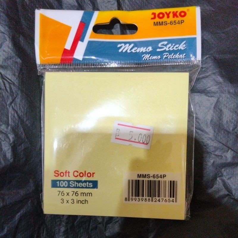 

(1 pcs) stick note mms 654p