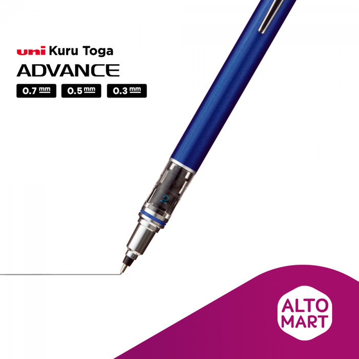

UNI Kuru Toga Advance Mechanical Pencil 0.5 mm - Black