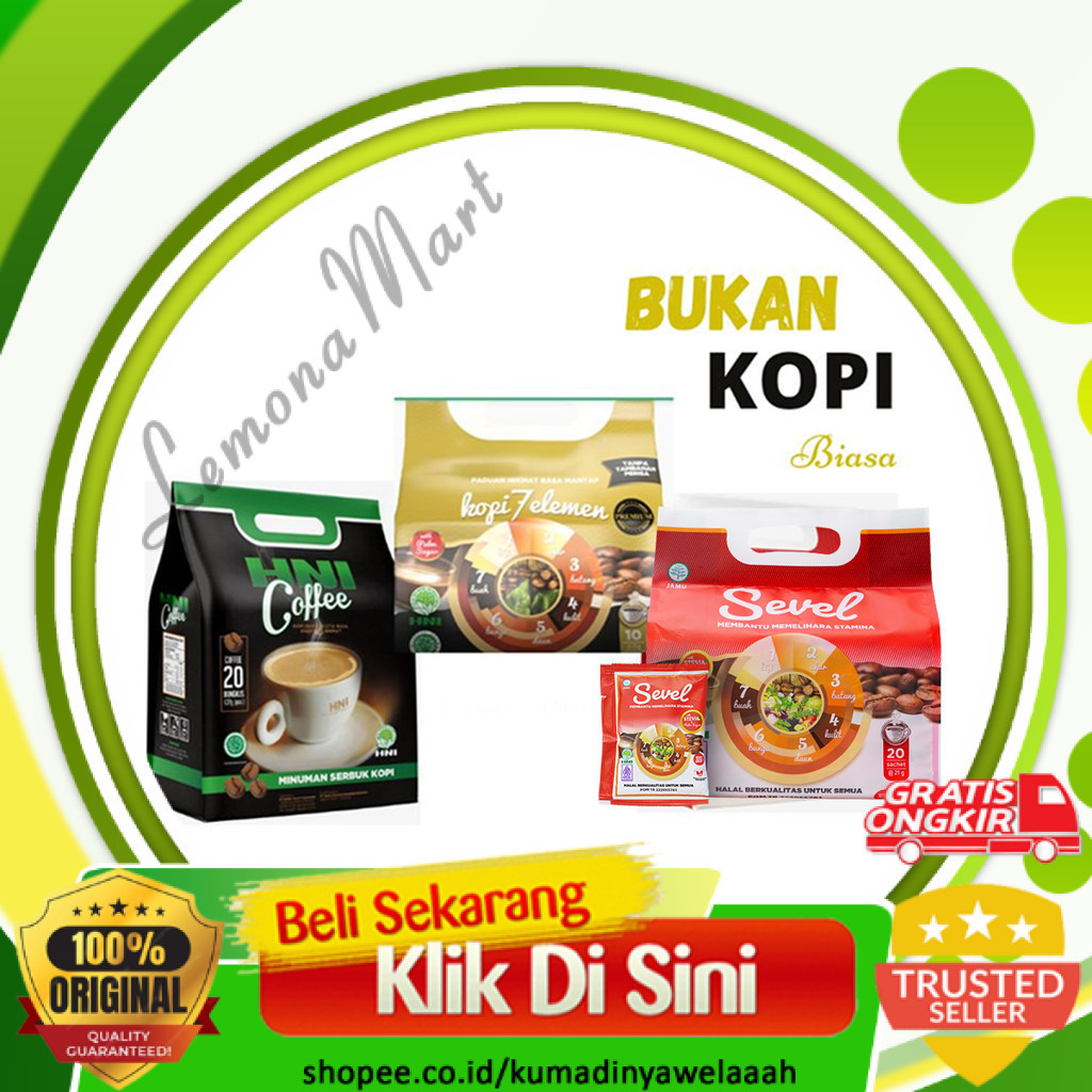 

KOPI 7 ELEMEN PREMIUM - HNI C0FFEE - HNI HPAI HK0-Lemonamart