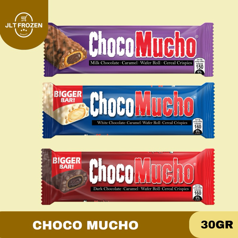 

Choco Mucho Choco Roll / Chocomucho Wafer Choco Roll Cereal Crispy - 30g 1PCS