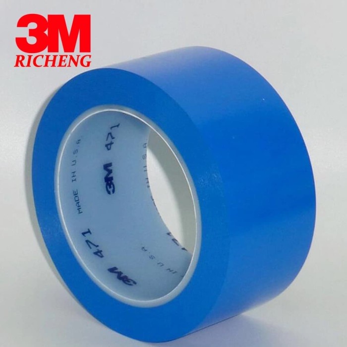 

floor marking tape 3M 471 biru lakban lantai 2" x 33 meter -BC92