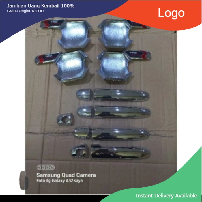 paket outer cover handle pintu Chrome Toyota Vios  Little