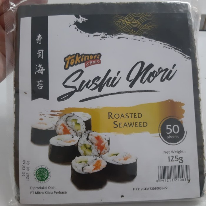 

SUSHI NORI 50 SHEETS HALAL (ROASTED SEAWEED)