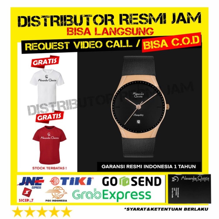 ALEXANDRE CHRISTIE AC8571MD AC 8571 AC8571 GARANSI RESMI 12 BULAN