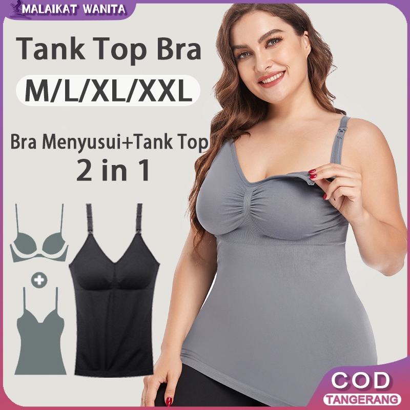 Tank Top Bra Menyusui Jumbo/bra Menyusui/tanktop Bra Wanita 949L