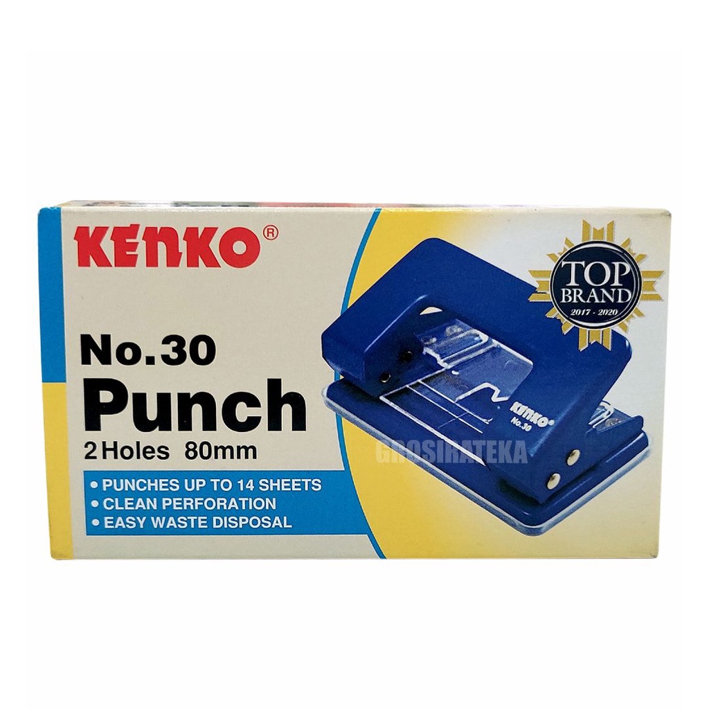 

PEMBOLONG KERTAS, PELUBANG KERTAS, PUNCH HOLE NO.30 KENKO