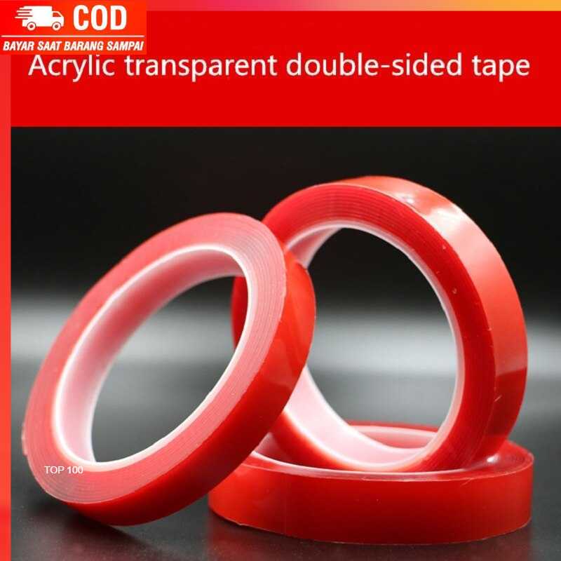 

( 100% BARANG ORI ) SZBFT Perekat Double Tape Acrylic Adhesive Transparent Sticker - J4702