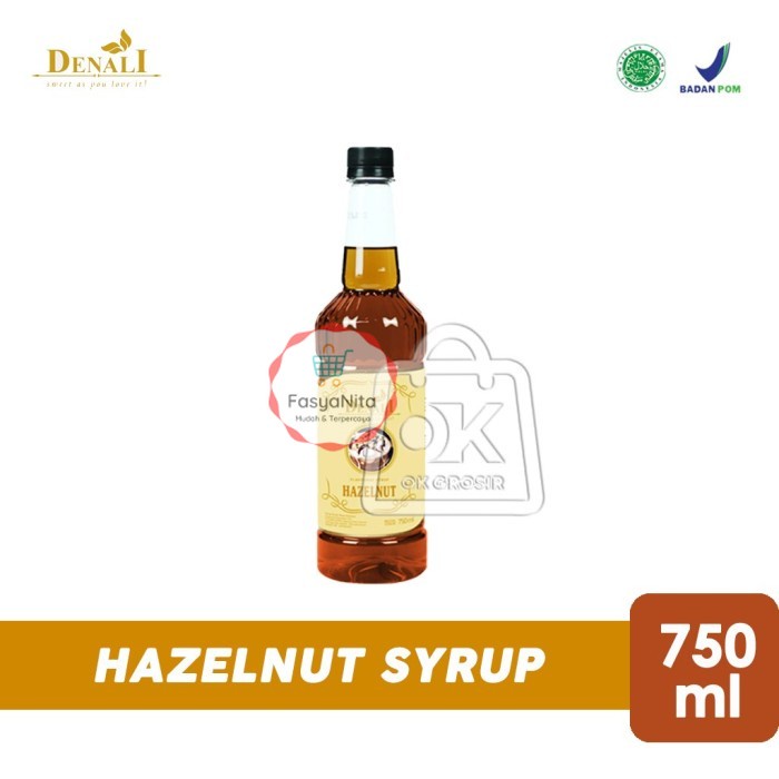 

Syrup Hazelnut Denali / Sirup Hazelnut (Botol Plastik 750ml) - FasyAnita Mart Denpasar