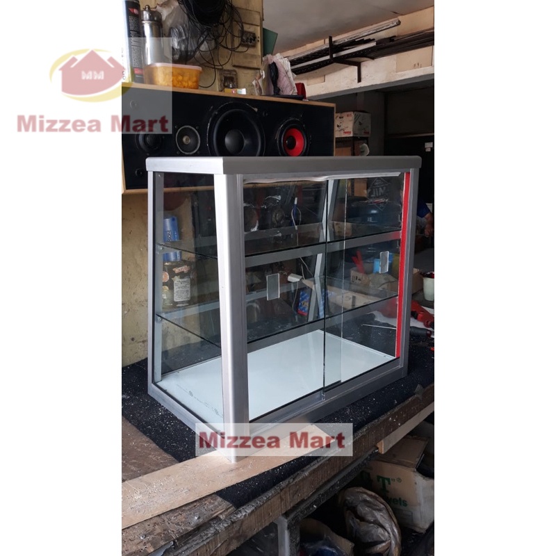 Revella Etalase Makanan / Warung / Warteg 60cm 2 Rak