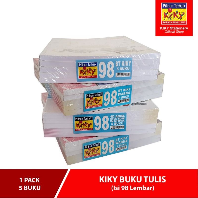 

Buku Tulis KIKY 98 lembar Matematika/Biasa (5pc)