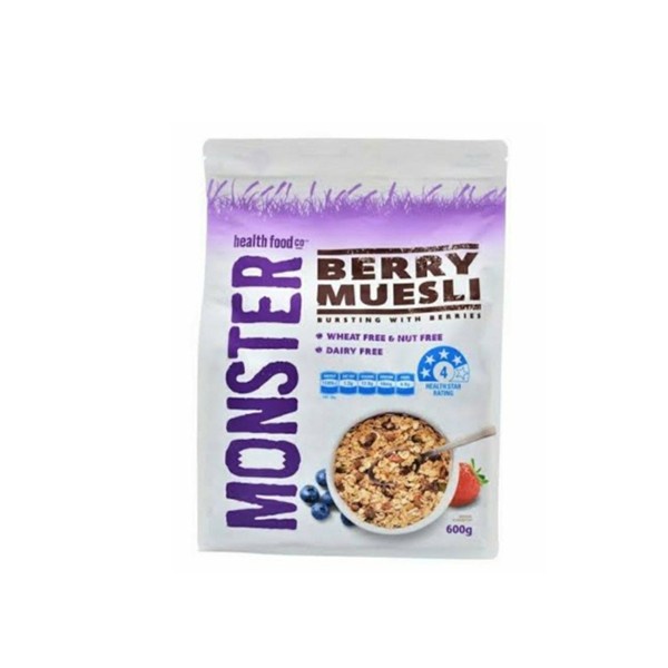 

Monster Berry Muesli Bursting with Berries [600 gr]