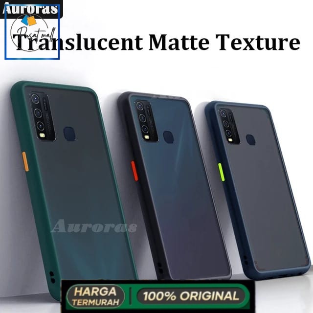INFINIX HOT 10 SOFT CASE MATTE COLORED FROSTED - Hitam