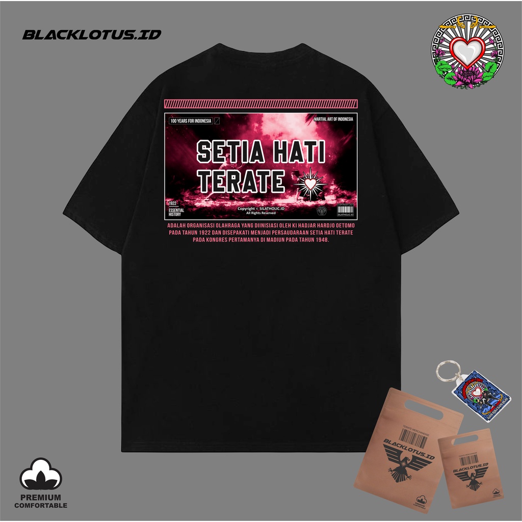 Kaos Terate KISAH Kaos Setia Hati terate Plastisol Katun Premium Asli Kaos Raja Tega Temu Rose