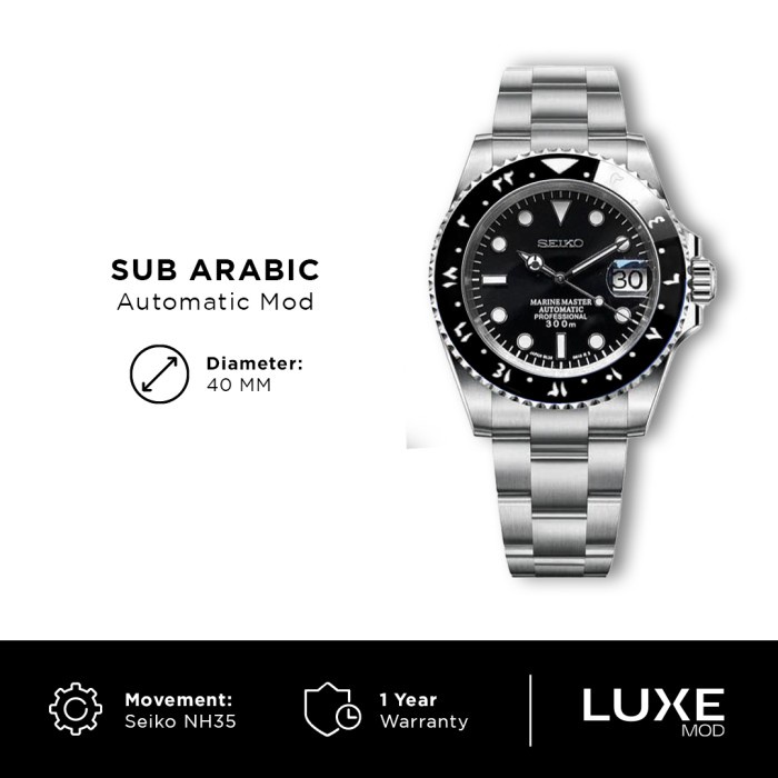 Seiko Sub Arabic Mod NH35