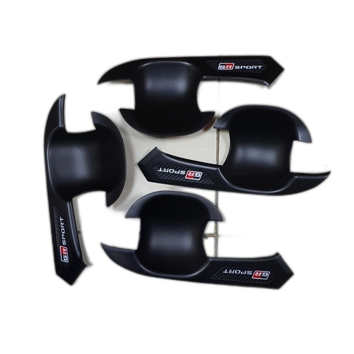 Outer handle hitam Mangkok pintu mobil Agya GR sport 2023.