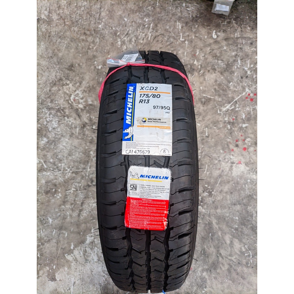 Michelin XCD2 175/13 8PR - 175/80 R13 Ban Mobil Pikap Pickup SS Angkutan Barang