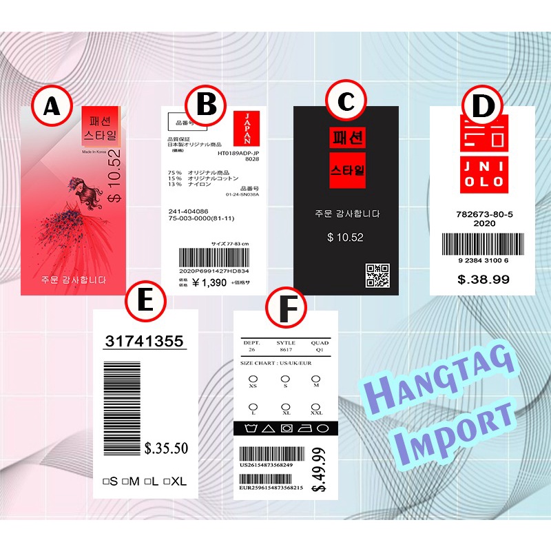 

TERMURAH HANGTAG IMPORT FREE TALI,50 pcs
