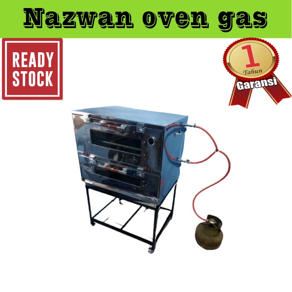 OVEN GAS STAINLESS UK 75X55X70 CM