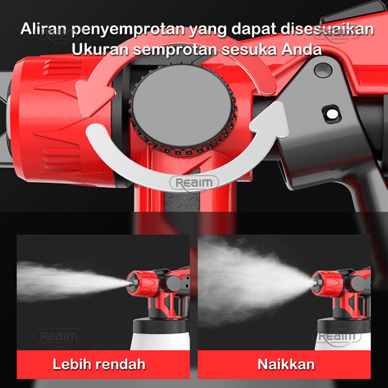 【CATM】Electric Spray Gun Cordless 600W semprot cat listrik gun cat semprot semprotan cat kompresor M