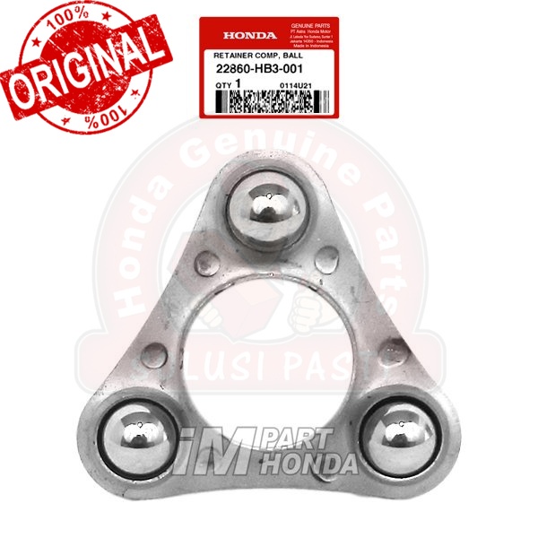Original  Retainer Ball Karisma Kirana Supra X 125 Lama Batman 22860-HB3-001 22860HB3001 Jaminan 100
