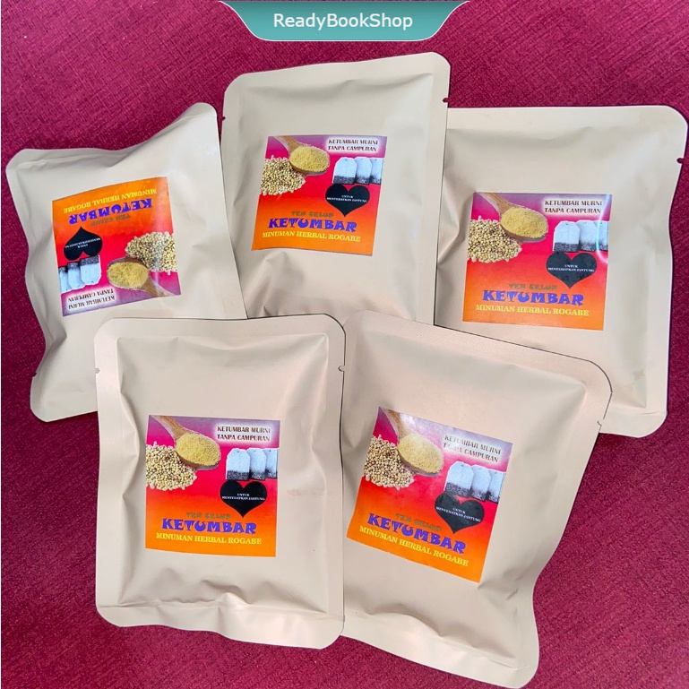 

Teh Celup Ketumbar Organik 100% Asli Tanpa Campuran 1 Bungkus isi 5