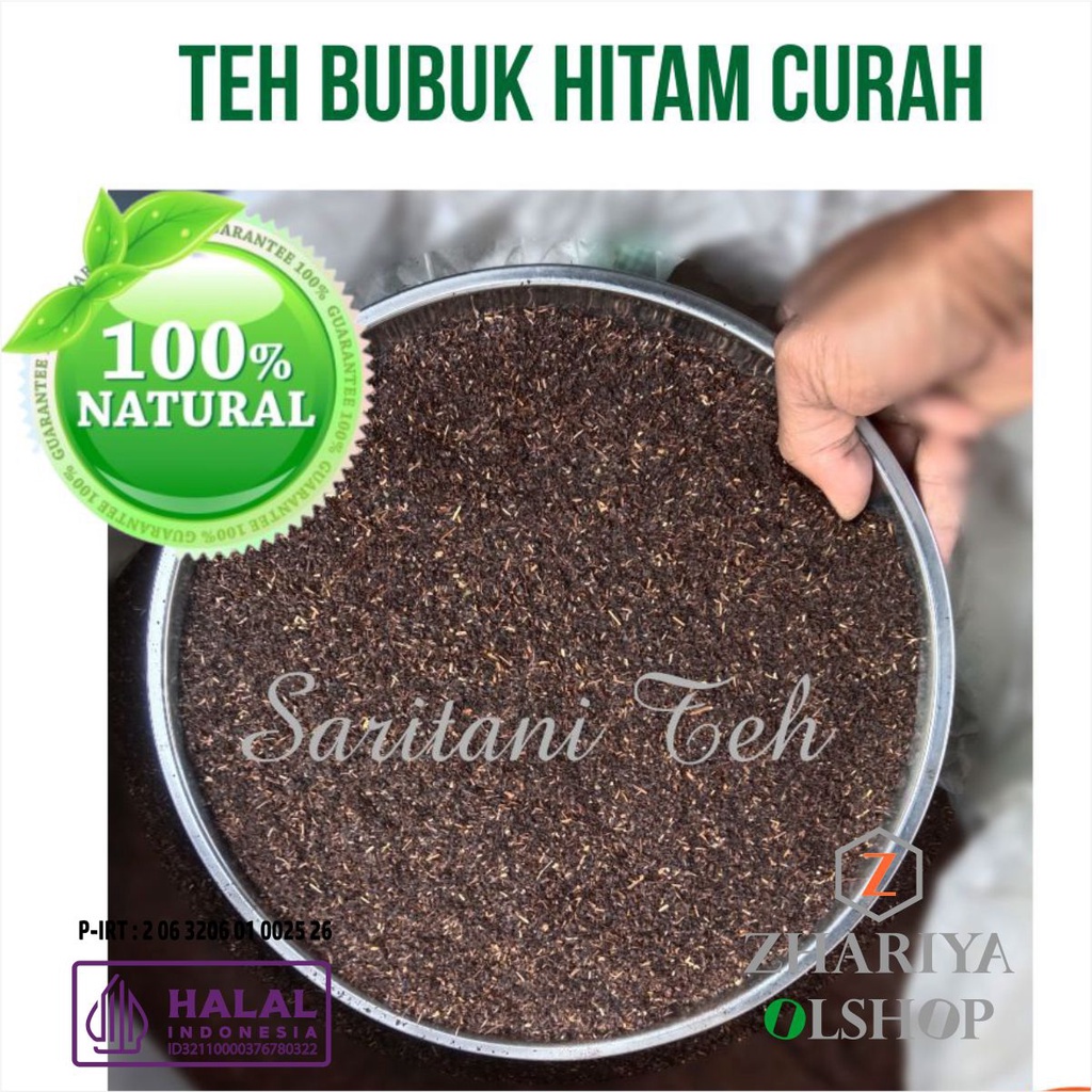 

Teh Merah, Teh Hitam (Black Tea), harga 500gr