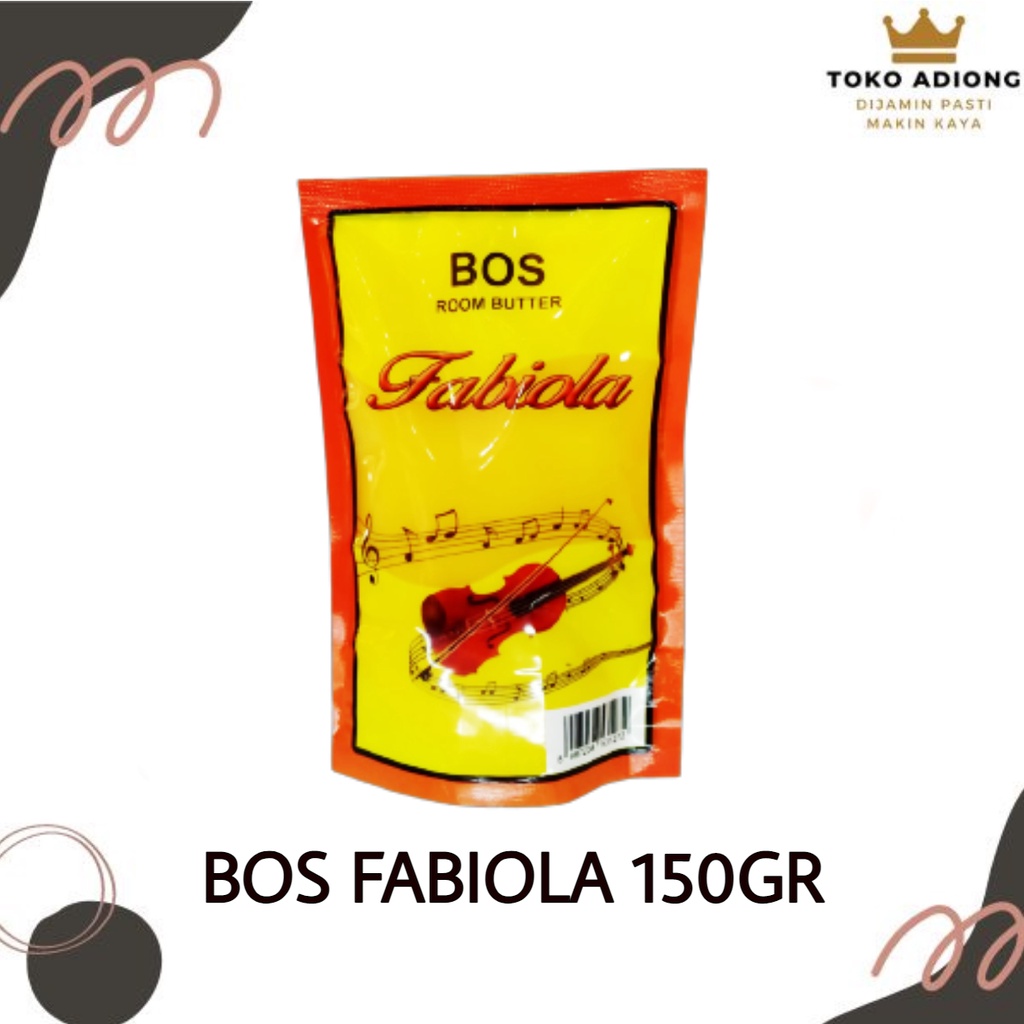 

BOS FABIOLA 150GR - room butter fabiola