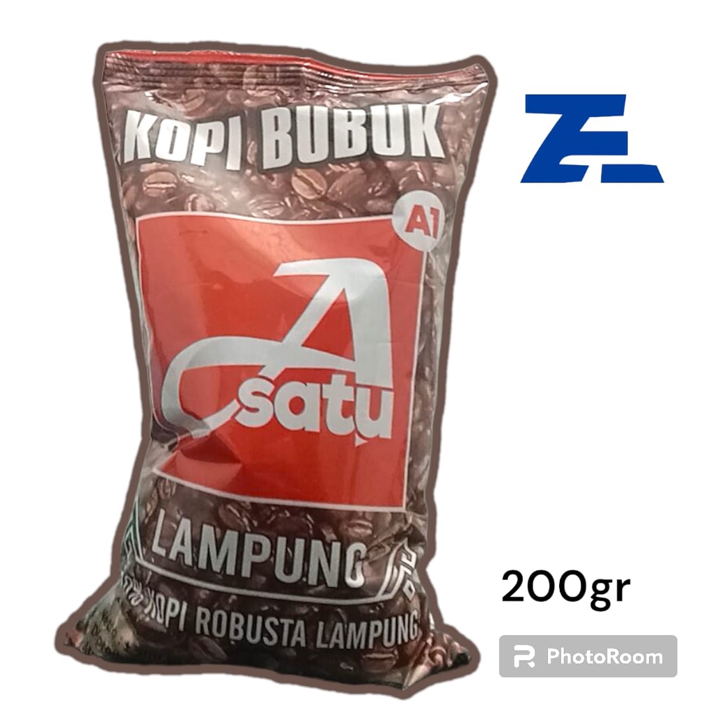 

Kopi Bubuk Robusta Lampung A Satu 200 gram Enak Takaran Pas
