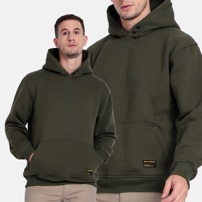 [MRN25] Guteninc - Sweater Olive Pria Pro Olive Hoodie - L
