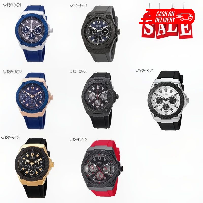 (COD) Jam tangan GUESS FOR MAN type W1049G1, W1049G2, W1049G3, W1049G5, W1049G6, W1048G1, W1048G2