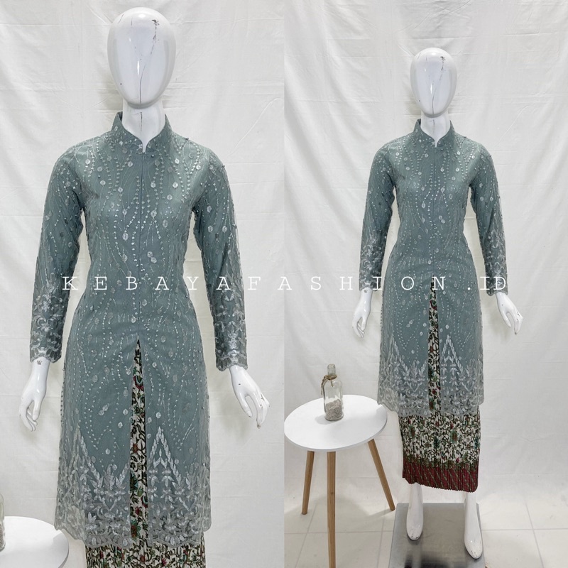 Model Terbaru Kebaya Tunik / Tunik Brokat / Kebaya Modern / Kebaya tile / Kebaya Favorite / Batik Co
