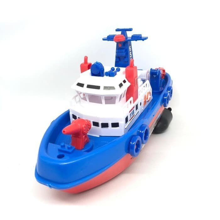 ✨COD✨ -Mainan Anak RC Remote Control Kapal Perahu Fire Boat 0619