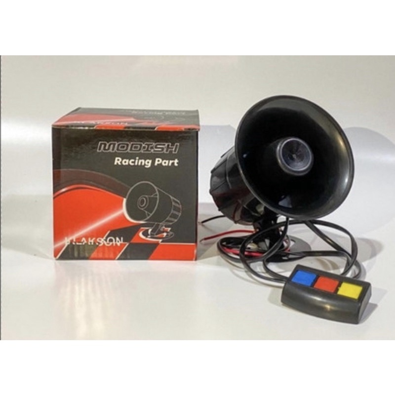 ORIGINAL KLAKSON TOA 3 SUARA 3 TOMBOL KLAKSON MOBIL MOTOR | KLAKSON MOTOR UNIVERSAL | KLAKSON 3 TOMB