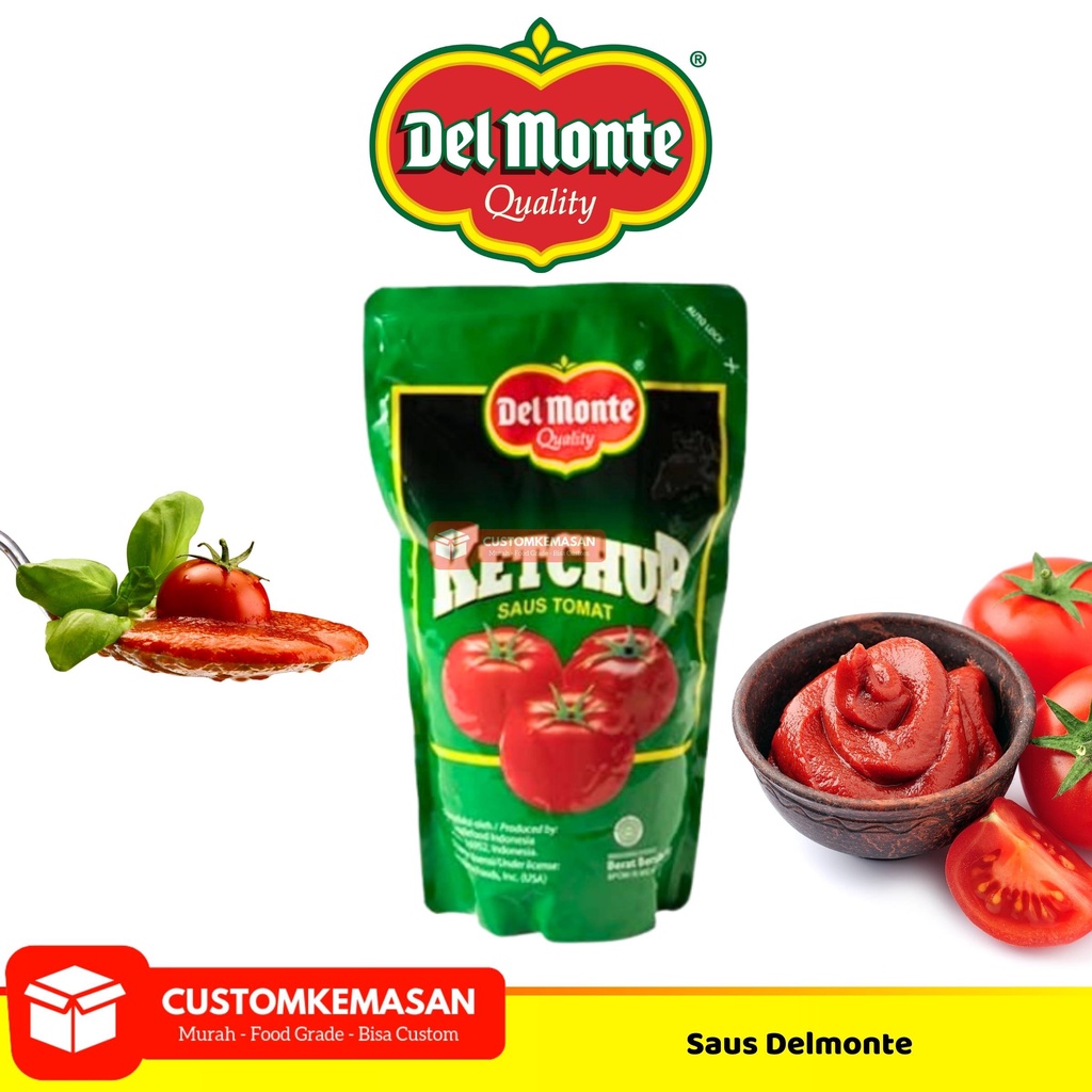 

Saus Tomat Delmonte / Saus Tomat Pouch / Saus Tomat 1kg