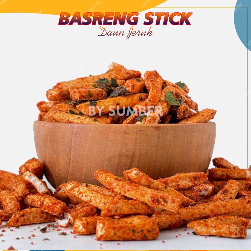 

Basreng pedas daun jeruk isi 500 gram SUMBERJAYA SHOP