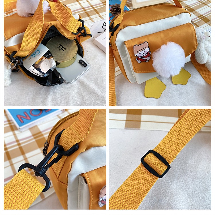 [Gongjin] Duckies Bag Tas Selempang Bahu Bebek Wanita Sling Bag Perempuan Import Korea Kualitas Premium Anak Sekolah Lucu Imut