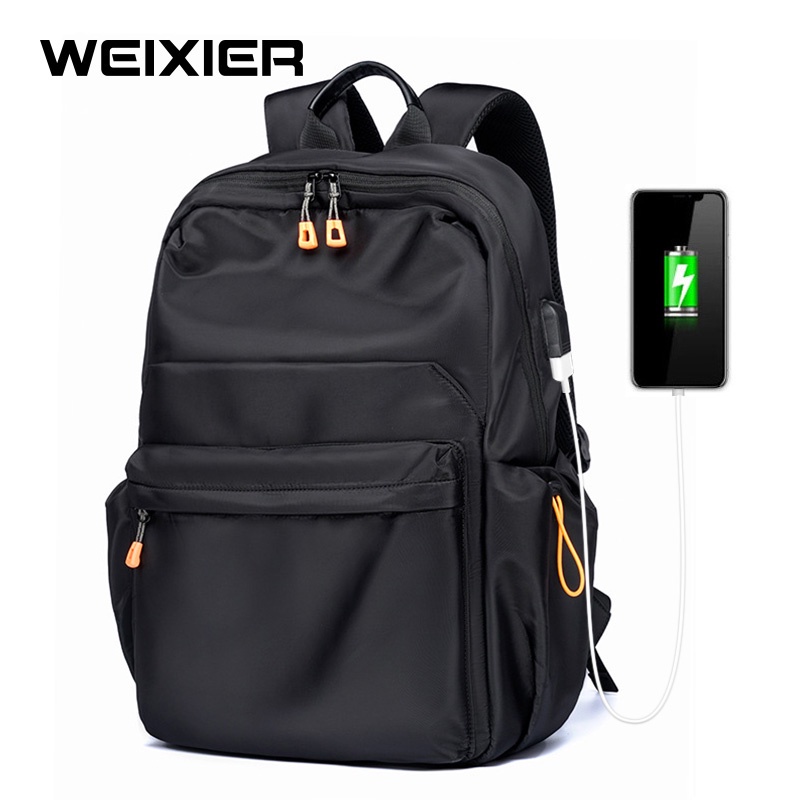 DW42DV WEIXIER B671 Tas Punggung Pria Ransel Laptop Anti Air WX-OS