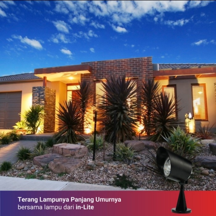 In lite lampu sorot taman in-lite spike light ingl013