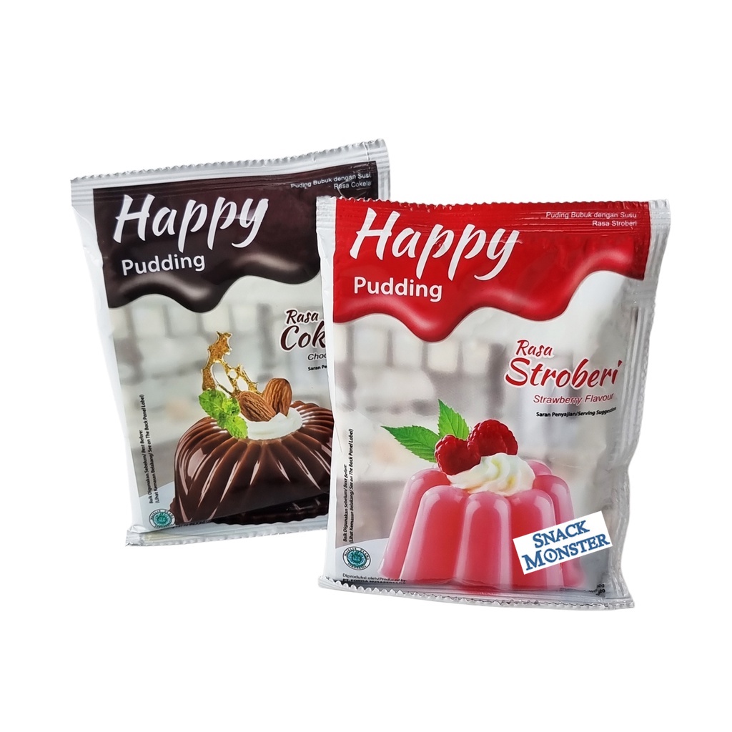 

Nutrijell Happy Pudding Instant Ekonomis - Netto 60 gr