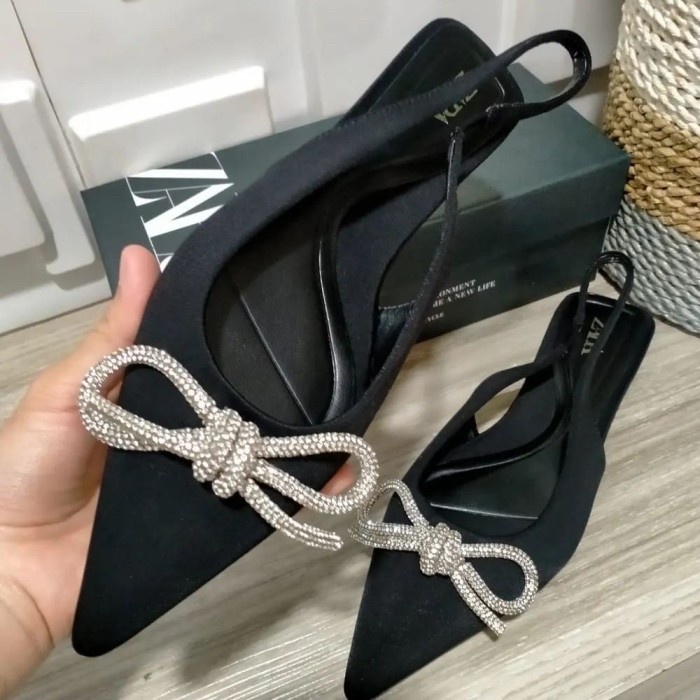 Sepatu Flat Zara ZR-124 Sepatu Flat Shoes Wanita Sepatu Flat Import