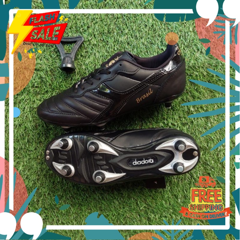 11.11 SALE CLASIC CASUAL // Sepatu bola kulit sol besi