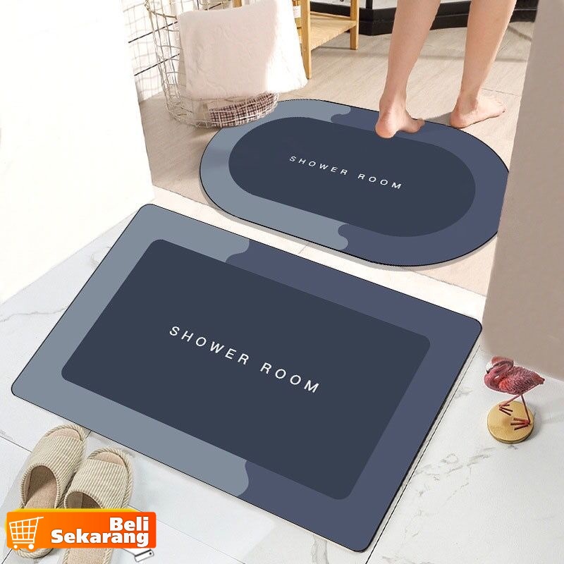 Barnik88 promo Keset Kaki Diatomite Nyerap Air / Alas kaki Diatomite Anti Slip Anti Bau Nyerap Air A