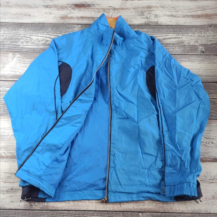 JAKET SPORT WINDBREAKER PRIA LIGHT BLUE BRAND MARCO POLO SIZE XL