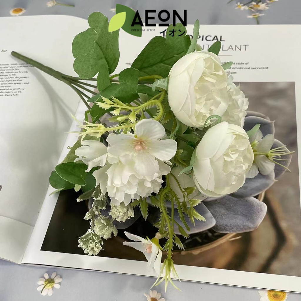 AEON - Bouquet bunga BKT 513 Artifisial Dekorasi
