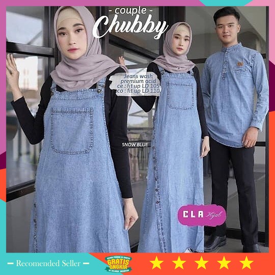 ⭐⭐⭐⭐⭐ Baju Couple Premium murah Untuk anak remaja Pasangan Romantis / Chubby Couple Snow Blue / coup