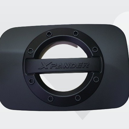 Tank cover hitam doff model sporty Xpander. Aksesoris mobil